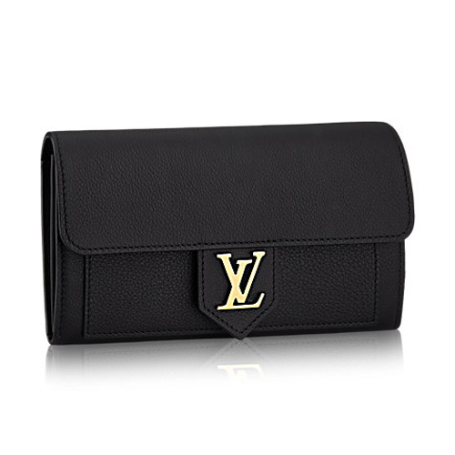 Louis Vuitton Outlet LockMe Wallet M60861 Noir