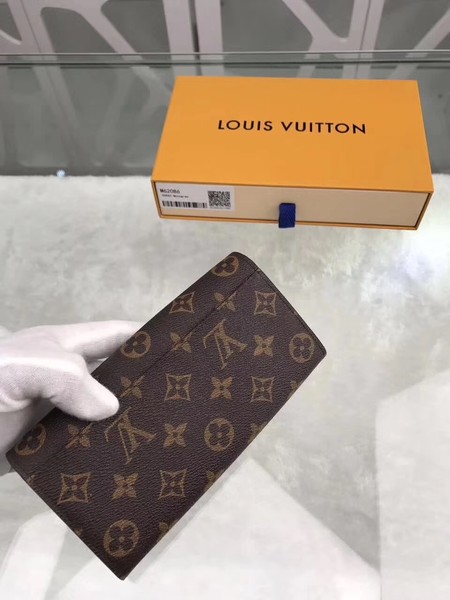 Louis Vuitton Outlet Monogram Canvas wallet 54426 red