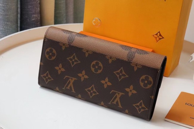 Louis Vuitton Outlet ZOE WALLET M80724 brown