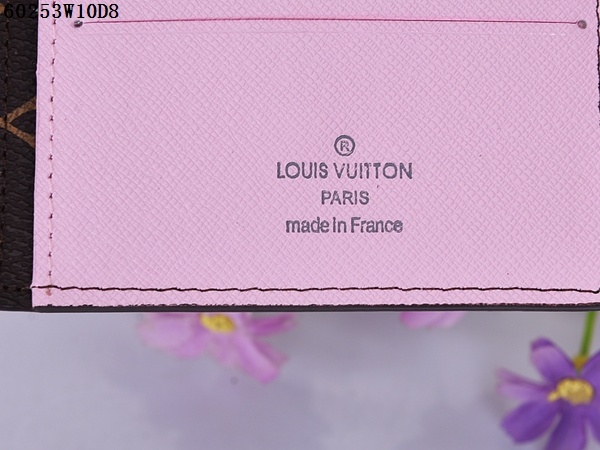 Louis Vuitton Outlet Monogram Canvas Wallet 60253 Pink