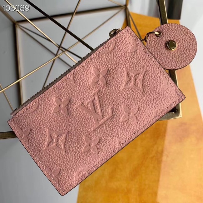 Louis Vuitton Outlet ZIPPED CARD HOLDER M68338 pink