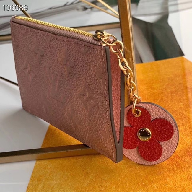 Louis Vuitton Outlet ZIPPED CARD HOLDER M68338 pink