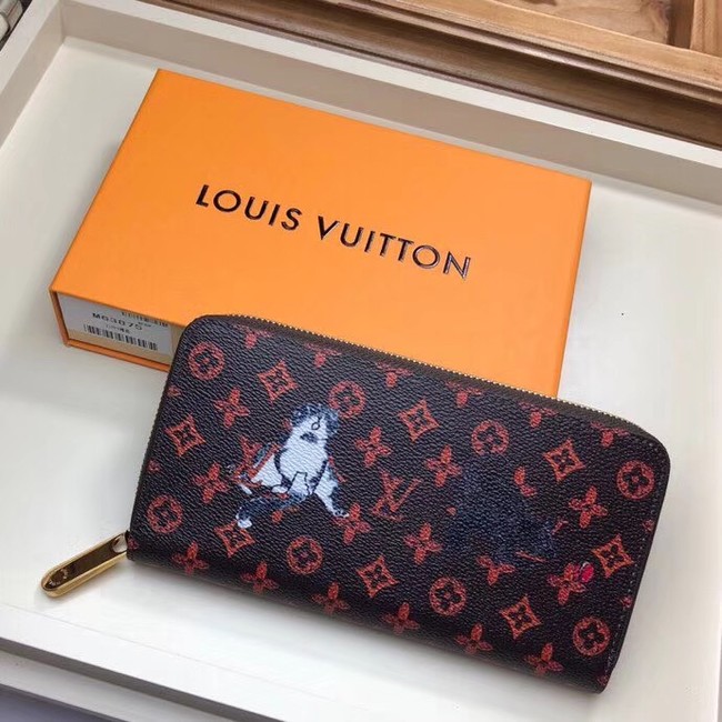 Louis Vuitton Outlet ZIPPY WALLET M63875 orange