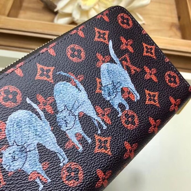 Louis Vuitton Outlet ZIPPY WALLET M63875 orange