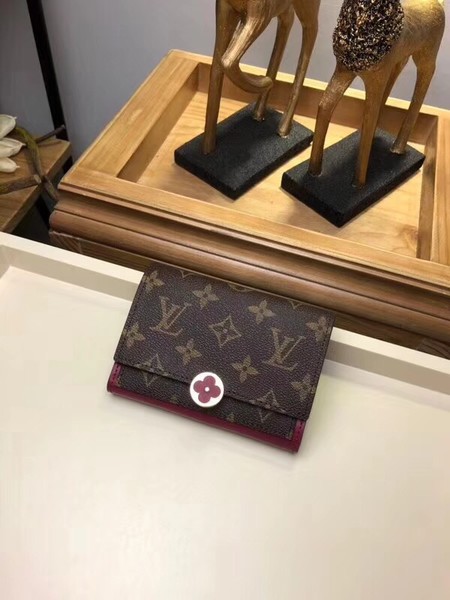 Louis Vuitton Outlet monogram canvas flore wallet 64587 rose