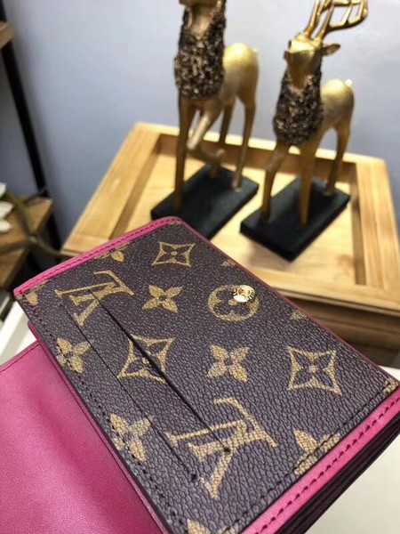 Louis Vuitton Outlet monogram canvas flore wallet 64587 rose