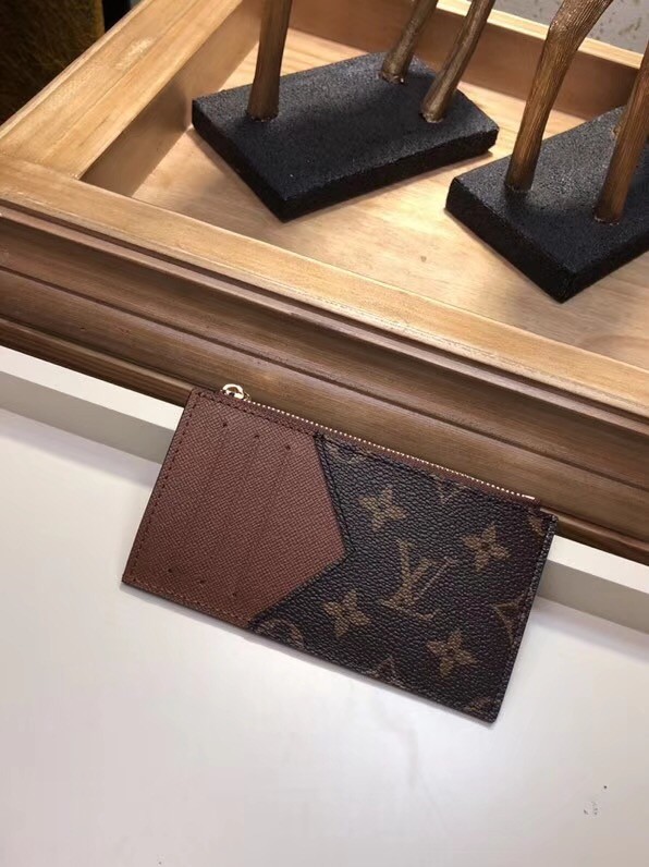 Louis Vuitton Outlet Monogram Canvas COIN CARD HOLDER M62914