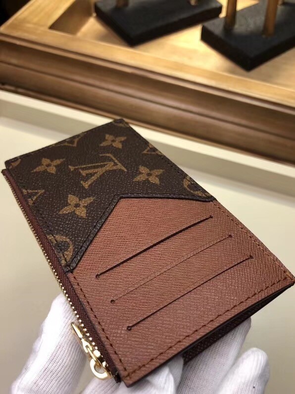 Louis Vuitton Outlet Monogram Canvas COIN CARD HOLDER M62914