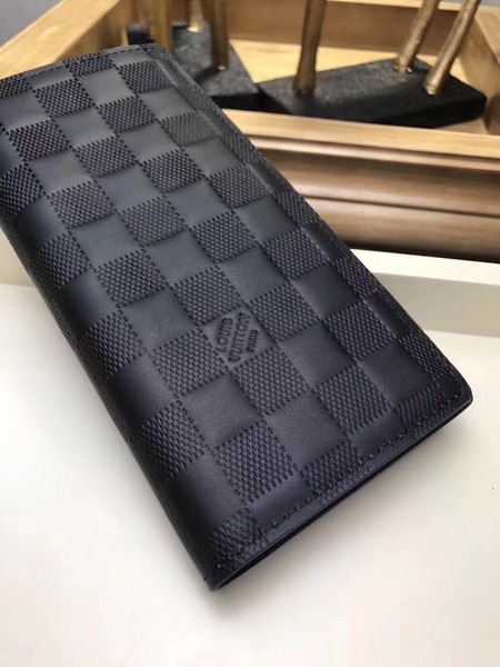 Louis Vuitton Outlet DAMIER ZIPPY Wallet N63010 black