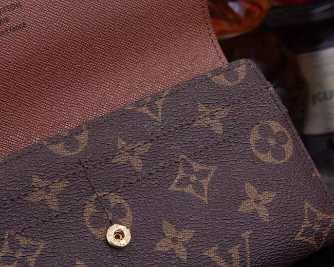 Louis Vuitton Outlet Monogram Canvas Sarah Wallet M61734 Brown