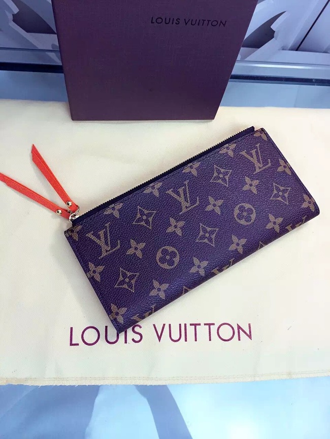 Louis Vuitton Outlet Monogram Canvas Wallet M61287 Orange