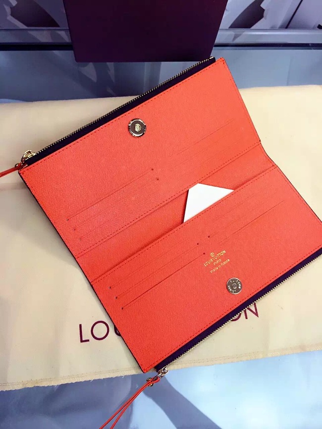 Louis Vuitton Outlet Monogram Canvas Wallet M61287 Orange