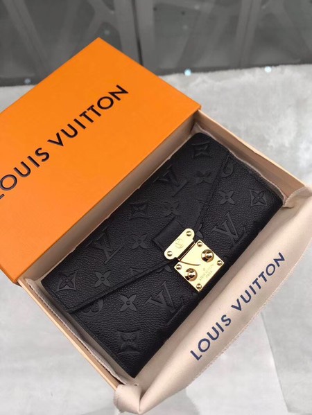 Louis Vuitton Outlet Monogram Empreinte pallas wallet M62458 black