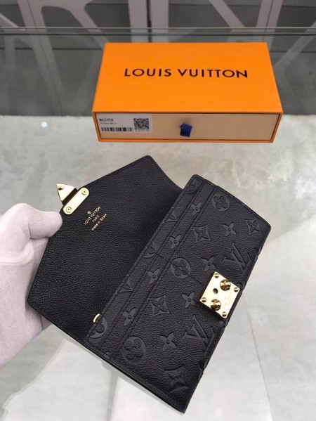 Louis Vuitton Outlet Monogram Empreinte pallas wallet M62458 black