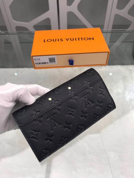 Louis Vuitton Outlet Monogram Empreinte pallas wallet M62458 black