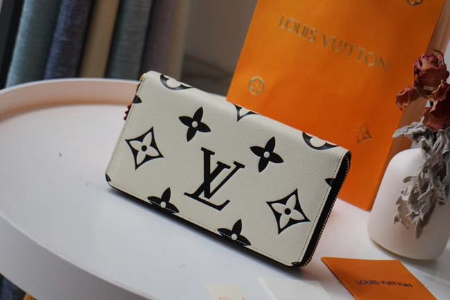 Louis Vuitton Outlet Original ZIPPY wallet M69698 white