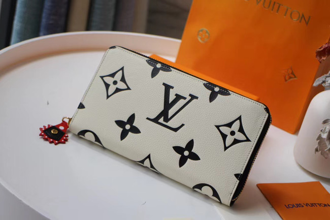 Louis Vuitton Outlet Original ZIPPY wallet M69698 white