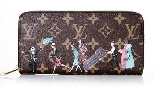 Louis Vuitton Outlet Monogram Canvas Zippy Wallet Illustre M60291