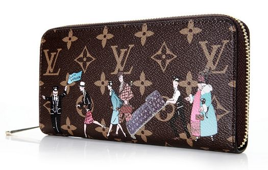 Louis Vuitton Outlet Monogram Canvas Zippy Wallet Illustre M60291