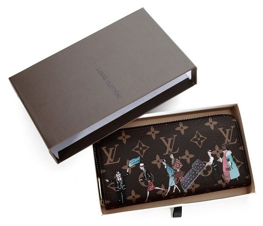 Louis Vuitton Outlet Monogram Canvas Zippy Wallet Illustre M60291