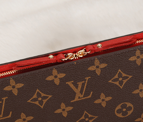 2014 Louis Vuitton Outlet Monogram Canvas M66563 big red