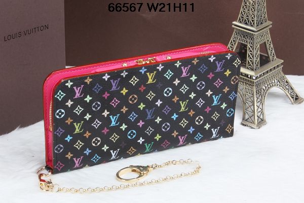 2014 Louis Vuitton Outlet 66567 black&rose red