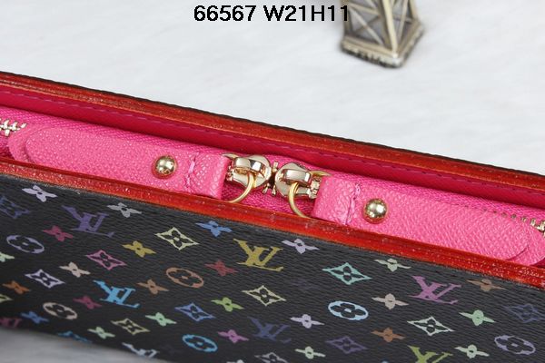 2014 Louis Vuitton Outlet 66567 black&rose red