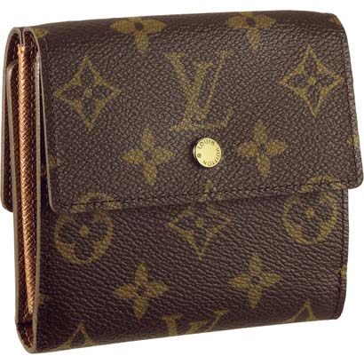 Louis Vuitton Outlet Monogram Canvas Elise Wallet M61654