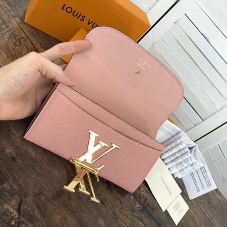 Louis Vuitton Outlet Vivienne Louis Vuitton Outlet Long Wallet M58266 pink