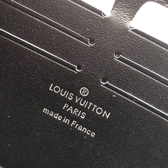 Louis Vuitton Outlet Original Zipper Wallet M58431 black