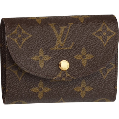 Louis Vuitton Outlet M60253 Monogram Canvas Wallet Khaki