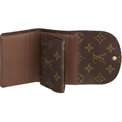 Louis Vuitton Outlet M60253 Monogram Canvas Wallet Khaki