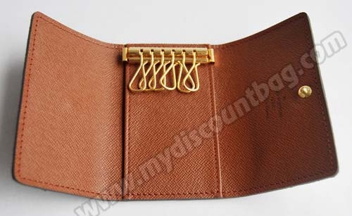 Louis Vuitton Outlet handbag monogram canvas wallet 6 key holder m62630