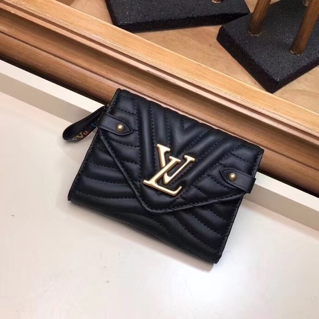 Louis Vuitton Outlet NEW WAVE COMPACT WALLET M63427 black