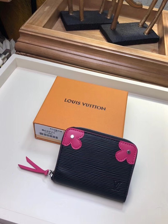 Louis Vuitton Outlet Epi Leather VICTORINE ZIPPY COIN PURSE M62971 black