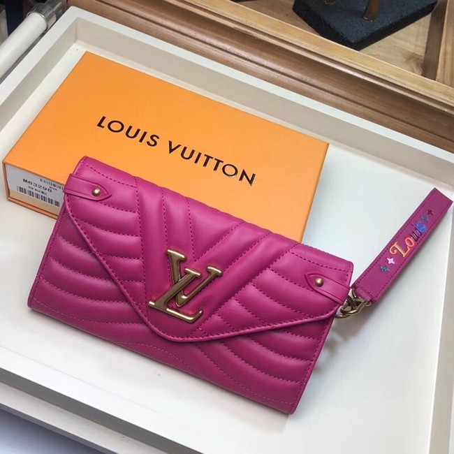 Louis Vuitton Outlet NEW WAVE LONG WALLET M63298 Peach red