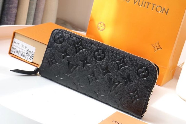 Louis Vuitton Outlet Original Monogram Empreinte Wallet M60171 black