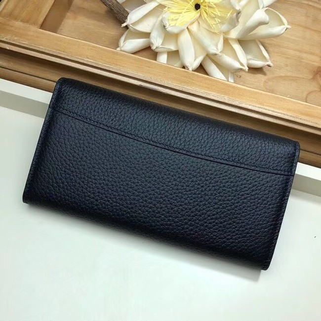 Louis Vuitton Outlet original CAPUCINES WALLET M63211 blue