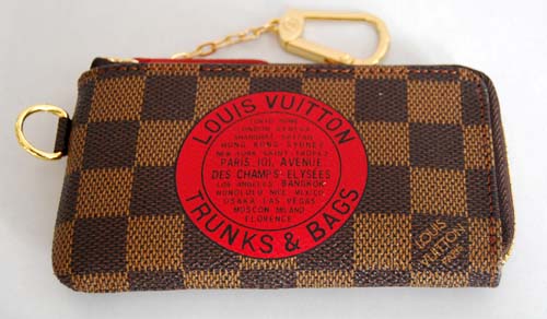 Louis Vuitton Outlet handbag damier canvas complice trunks and bags key holder n61742