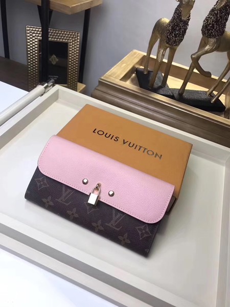 Louis Vuitton Outlet monogram canvas VLouis Vuitton OutletVENUS wallet M61835 pink