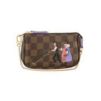 Louis Vuitton Outlet Damier Canvas Mini Accessories Pouch N63003