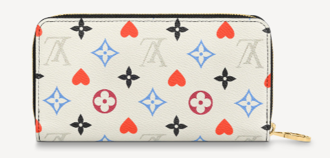 Louis Vuitton Outlet GAME ON ZIPPY WALLET M57491 white