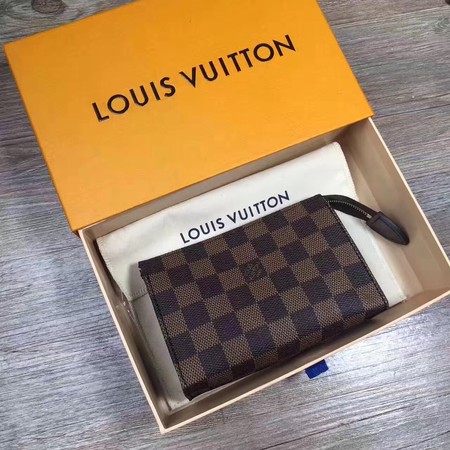 Louis Vuitton Outlet Damier Canvas Toilet Pouch 15 PM M47546