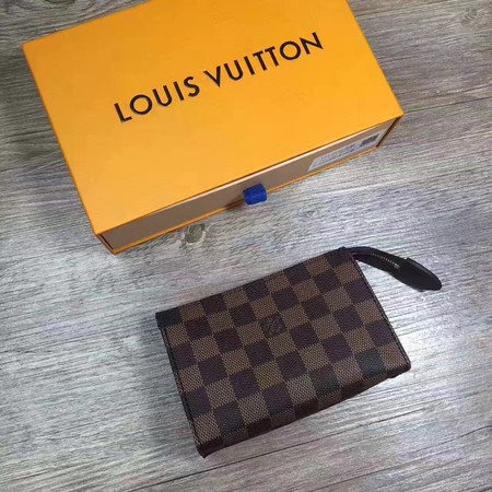 Louis Vuitton Outlet Damier Canvas Toilet Pouch 15 PM M47546