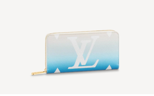 Louis Vuitton Outlet ZIPPY WALLET M80361 blue