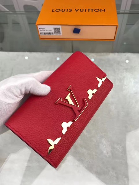 Louis Vuitton Outlet LockMe Wallet M64551 red