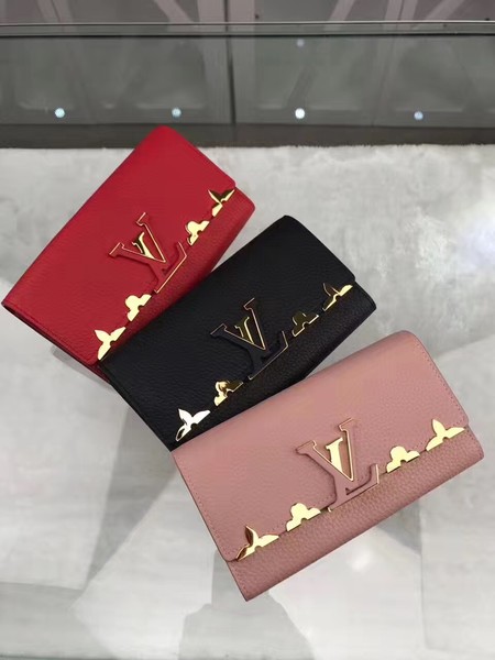 Louis Vuitton Outlet LockMe Wallet M64551 red