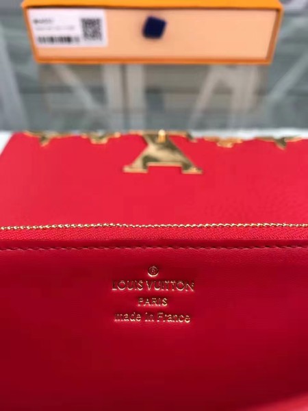 Louis Vuitton Outlet LockMe Wallet M64551 red