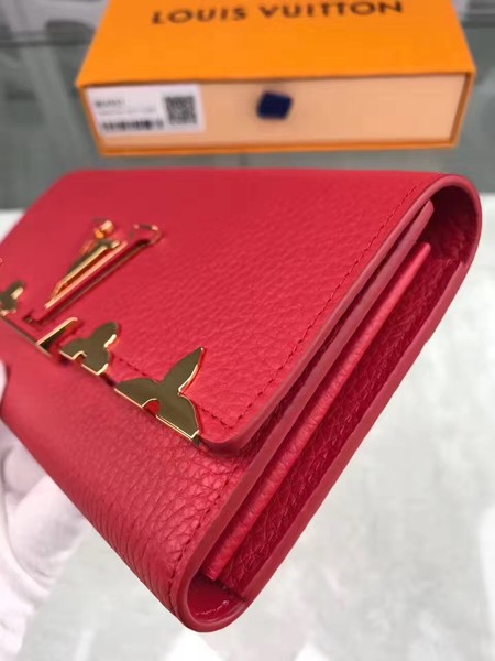 Louis Vuitton Outlet LockMe Wallet M64551 red