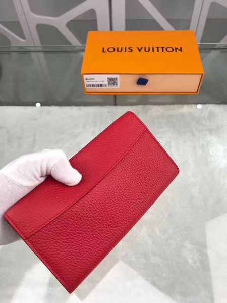 Louis Vuitton Outlet LockMe Wallet M64551 red